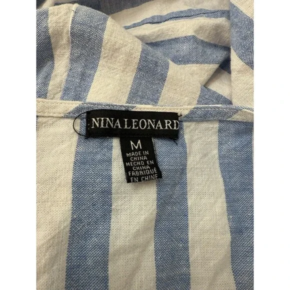 NEW Nina Leonard Women's Dress Stripe - Picture 16 of 16